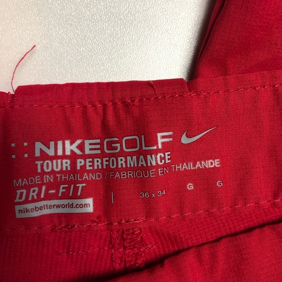 Nike Dri Fit Tour Performance Golf Pants Mens 36x32 - Picture 3 of 4